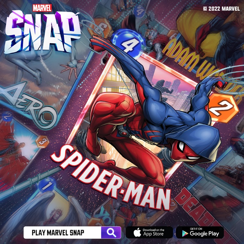 MARVELSNAP's tweet photo. Unleash Your Super Powers⚡️

ALL FUN. NO FILLER. You've never played a card battler like this. 

Download now!