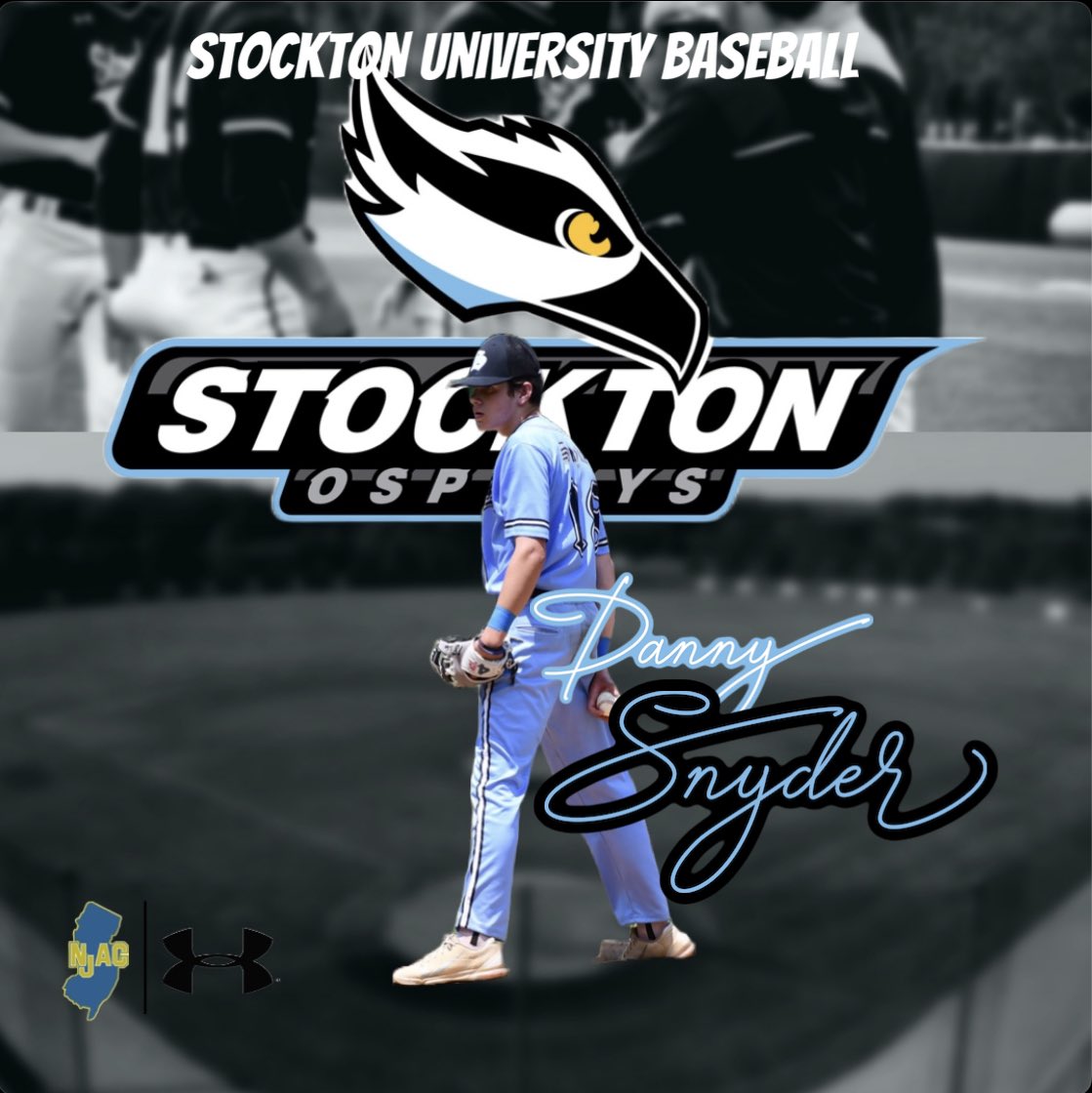 dannysnyder18_'s tweet photo. I am extremely excited and blessed to announce my commitment to furthering my athletic and academic career at Stockton University. I would like to thank my family, friends, and coaches, especially Coach Bill @Bc2023 for helping me get to where I am today. #rollospreys https://t.co/YAaIToDXbD