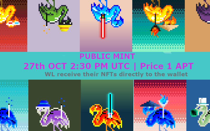 Aptomingos Invert | Aptos | Mint: 27th OCT 2:30 PM tweet media