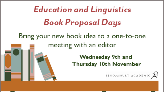 BloomsburyAcEd's tweet photo. Got a new book concept that you'd like feedback on before you submit a book proposal? Our editors have 30-min slots available on 9th + 10th Nov for precisely this!

Find the most suitable editor for your topic: https://t.co/kiRcM5iDFM then book a meeting: https://t.co/nduxzIy7PU https://t.co/fdLxThbH56