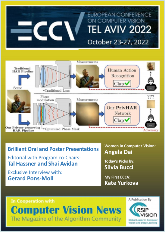 CarlosH_93's tweet photo. Our oral paper on privacy-preserving human action recognition was featured as the cover story in the ECCV 2022 magazine by @RSIPvision @eccvconf!🎉 Many thanks to my coauthors and mentors @henarfu, @jcniebles, @hds_marquez, @eadeli, and @drfeifei 🦾🇨🇴🇺🇸

https://t.co/L78Ka7bC31 https://t.co/RiPYxIDehZ