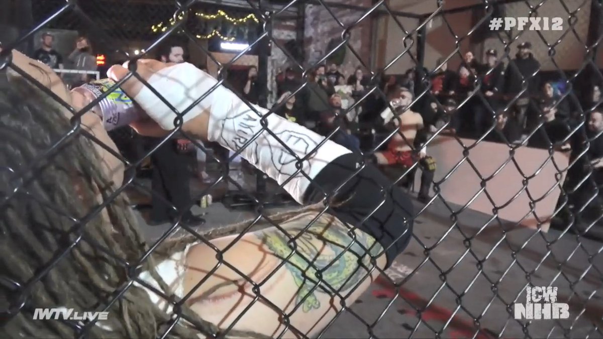 metal0515's tweet photo. Just watched the STRONG ZERO death match from ICW NHB #PFX12 It was beyond ridiculous and superb entertainment. Don't drink too much and die. https://t.co/gB4K44lmfh