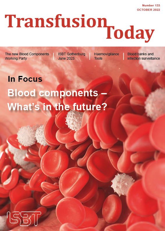 The new issue of #TransfusionToday is out!

This issue features articles from the #BloodComponents working party. Special content on the launch of the International Coalition for Safe Plasma Proteins (ICSPP) is also included.

Read now 👉 bit.ly/TransfusionTod…