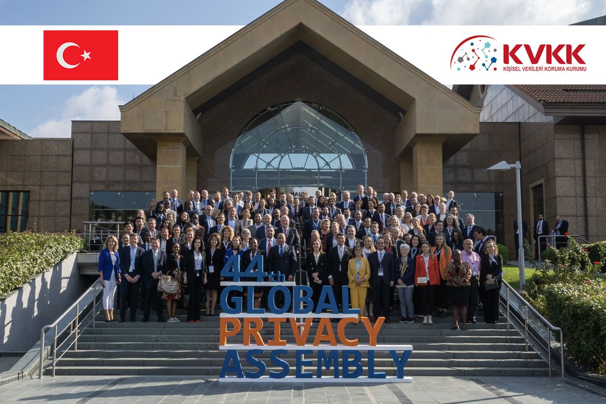 44. Küresel Mahremiyet Konferansı 

44th Global Privacy Assembly 

<a href="/KVKKurumu/">KVKK</a> <a href="/PrivacyAssembly/">Global Privacy Assembly</a>

#RiseOfPrivacy
#GPATürkiye2022