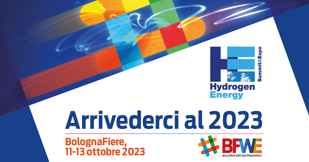 Vi diamo appuntamento all'edizione 2023 di #HESE
Non perdere l'occasione di conoscere tutte le novità del settore #idrogeno!
#BFWE <a href="/BolognaFiere/">BolognaFiere Group</a> Water&amp;Energy
BolognaFiere, 11-13 ottobre 2023