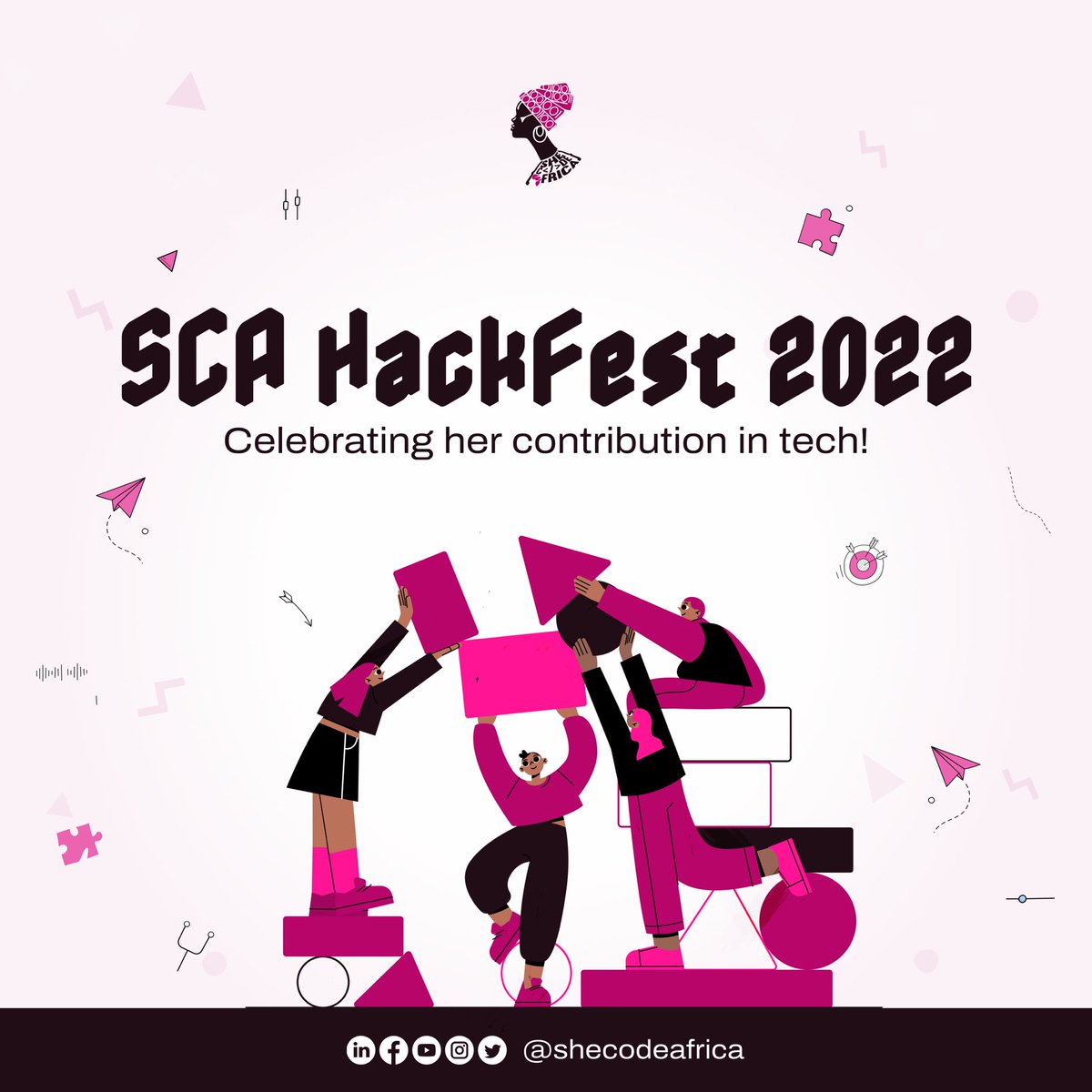 simplyfahde's tweet photo. We (@Tolade_judith @GodOmoare and I) applied as complete novice to the open source world and following our selection we were confused as to where to begin and how to even start.
@SheCodeAfrica @OSEQorg #SCAHackfest22 #SCAhackfest https://t.co/lb2CYnRkxw