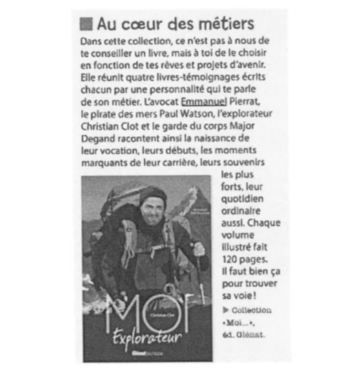 Mon livre « Moi, Maître Emmanuel Pierrat, avocat à la Cour » (@GlénatJeunesse) est référencé dans le magazine « Tout comprendre jeunesse » comme livre-témoignage permettant aux jeunes lecteurs de trouver leur voie !  
 
#Avocat #Métier #Passion #Jeunesse #CabinetPierrat