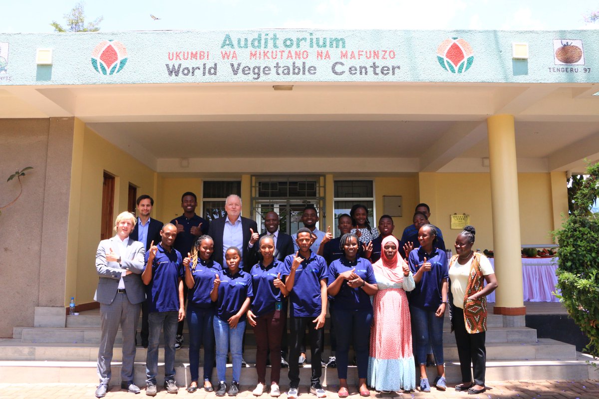 TanzaniaViable's tweet photo. We are honored today to be visited by the Ambassador of the Netherlands H.E @Wiebe_de_Boer and the new embassy team in Tanzania, We had a great time with them and we gave them a tour to see our activities.
@NLNetherlands 
@RugalemaG 
@Wiebe_de_Boer 
@WorldVegCenter 
@MNjumali https://t.co/3RoWZF3xZS