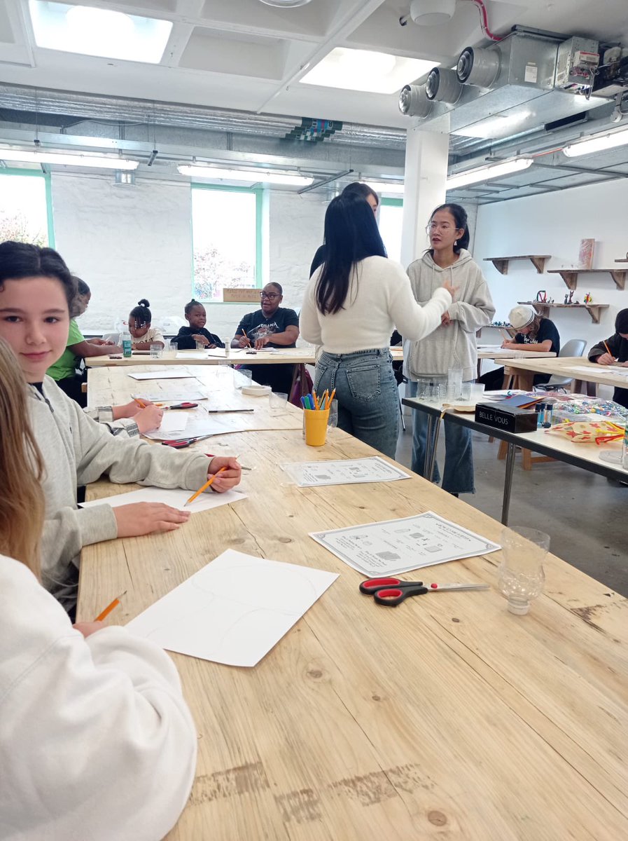 Can’t wait to see how these lanterns turn out from the Lantern Making Workshop at @ArnolfiniArts today!