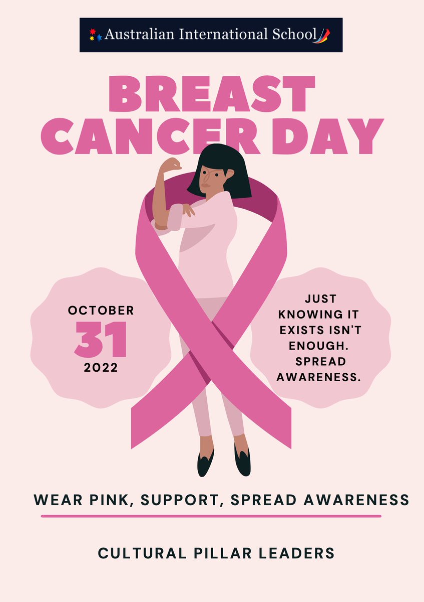 AISsharjah's tweet image. Breast Cancer Day celebrations at AIS. Lets wear pink and spread the awareness. #AISPinkDay2022 #AISEvents