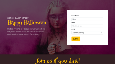 gridboxapp's tweet photo. Checkout our free Halloween website templates 

https://t.co/FXXwtV6lXT

#Halloween #html https://t.co/4XfOoEQfSY