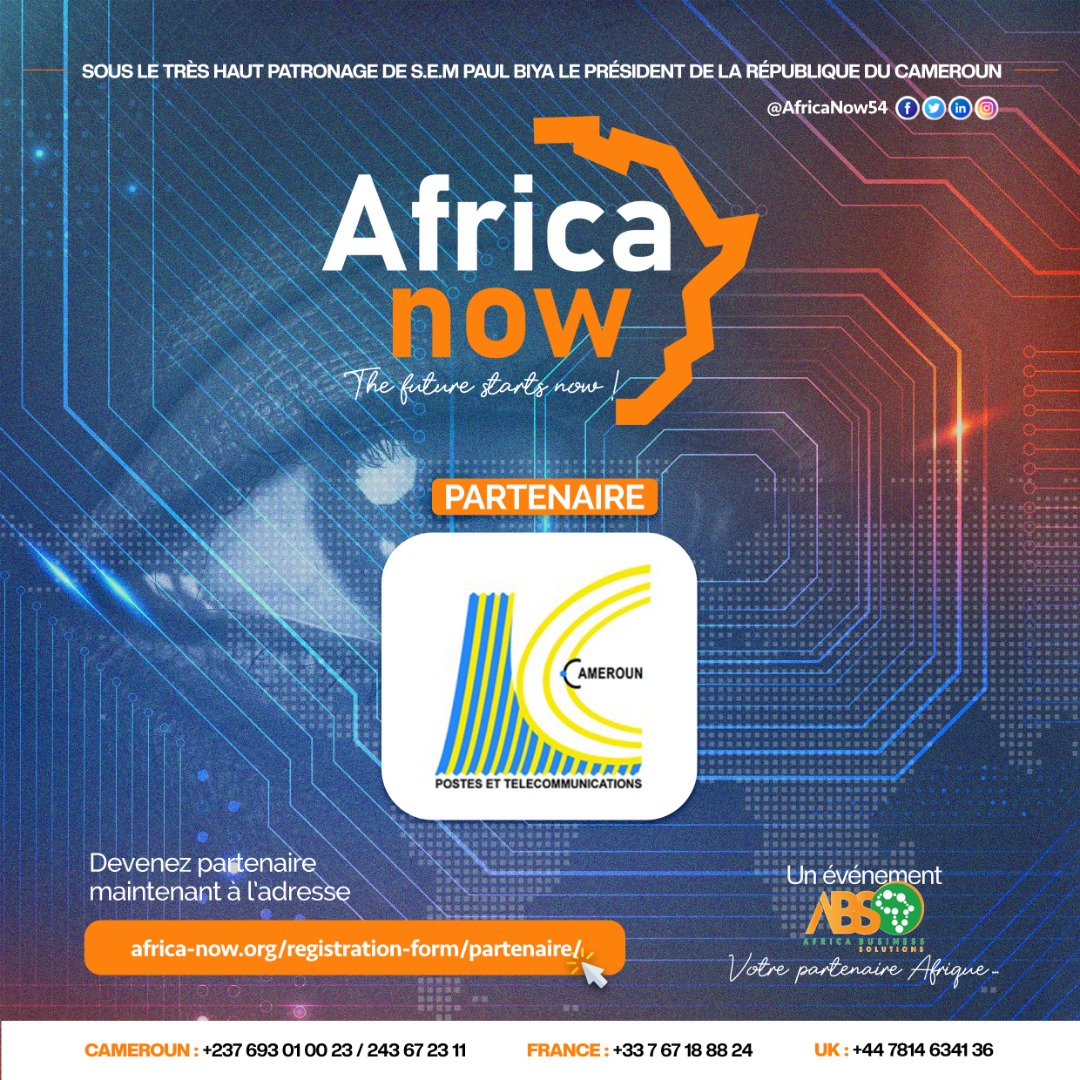 #AfricaNow 🤝🏾 #MINPOSTEL 
Le Ministère des Postes et Télécommunications du Cameroun sera notre partenaire du 10 au 15 avril 2023 🤝🏾. 

AFRICA NOW c’est 3 Temps forts  pour bâtir une Afrique forte et dynamique. 

Inscrivez vous par ici 👇🏾👇🏾👇🏾👇🏾
africa-now.org/registration-f…