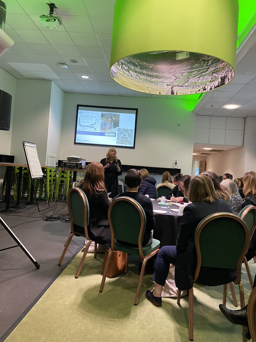 A great day at the Early Level Conference yesterday ‘Let the Weans Play’ - lots of great opportunities to discuss and collaborate across establishments and sectors <a href="/PlayScotland/">Play Scotland</a> <a href="/EducationScot/">Education Scotland</a> <a href="/AllanFlemingELC/">Allan Fleming</a> <a href="/Doug_GCC/">Douglas Hutchison</a> <a href="/mcgregor_marie/">Marion Burns</a> #lettheweansplay #beingme