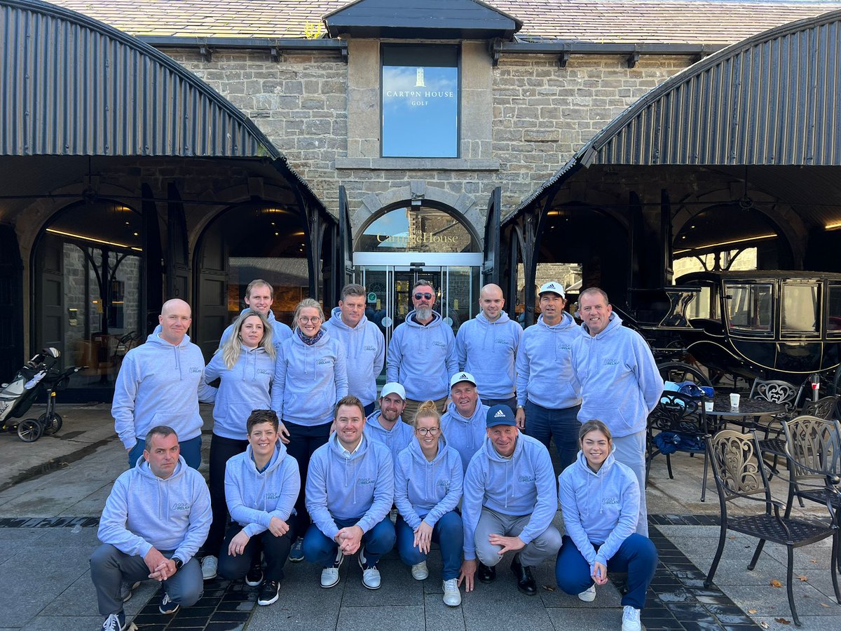 The 2022 Coaches' Cup took place in <a href="/CartonHouseGolf/">Carton House Golf</a> yesterday, with Michael Collins and Keith O'Neill winning the second edition of the competition

READ: golfireland.ie/news-detail?ne…