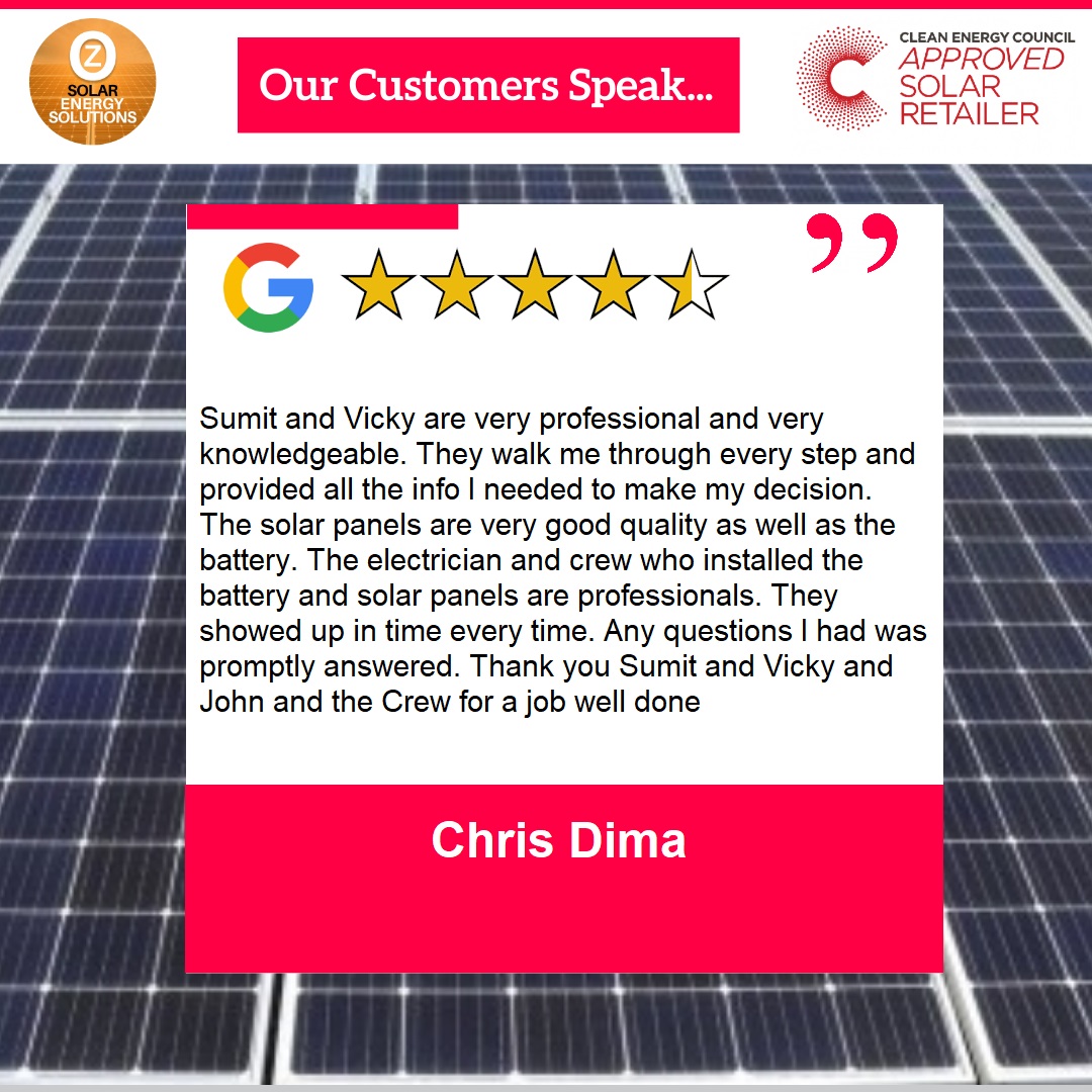 oz_solar_energy's tweet photo. Our customers speak….
For More Info Visit: https://t.co/eBYyEveQjJ
.
.
#happycustomer #happycustomers #customerreview #Mountmartha #australia #brighton #victoria #ozsolarenergysolutions #solarpanels #solarpanelsinstallation #solarpanelcompany #solarpanelinstaller #solarinstaller https://t.co/I6pnNjF2OR