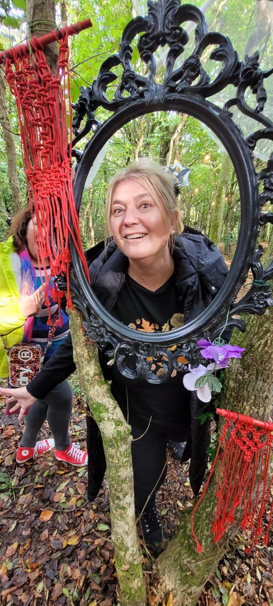 Just because I wanted to ! Being relaxed in the woods