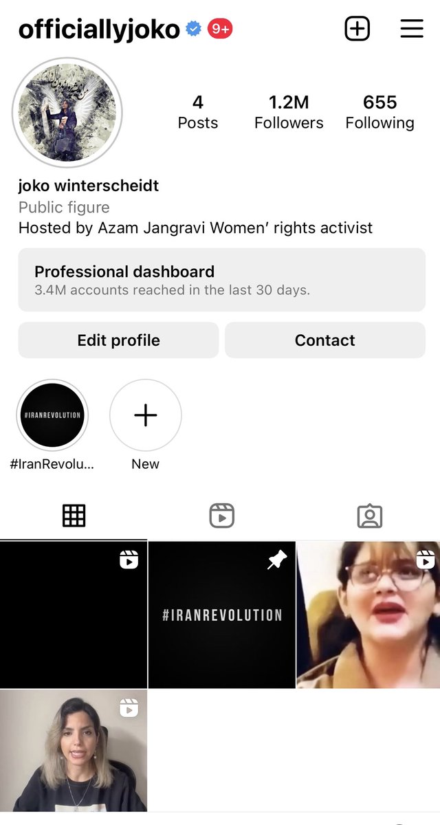 ۱/ از دیروز یکی از چهره های شناخته شده آلمان اکانتش رو به من داد تا صدای مردم ایران باشم. از دیروز با حجم گسترده ای از حمایت مردم آلمان روبرو شدم که بینظیره! دارم تلاش میکنم که صدای مردم داخل ایران باشم. #مهسا_امینی #IranRevoIution (ریتوییت لطفا )