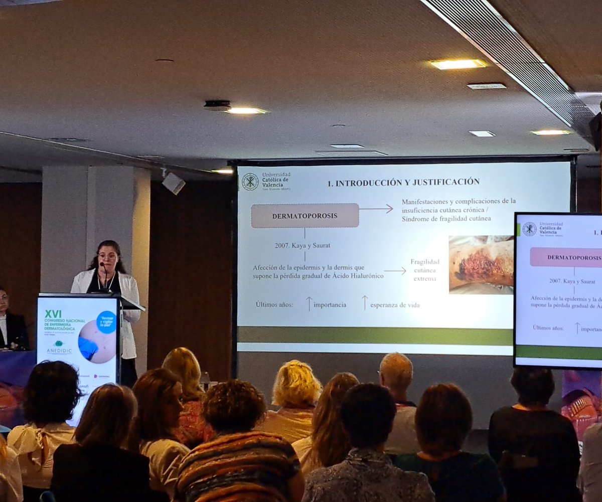 #EnfDerma22 Seguimos en el congreso de Enfermería Dermatológica (hasta el sábado)