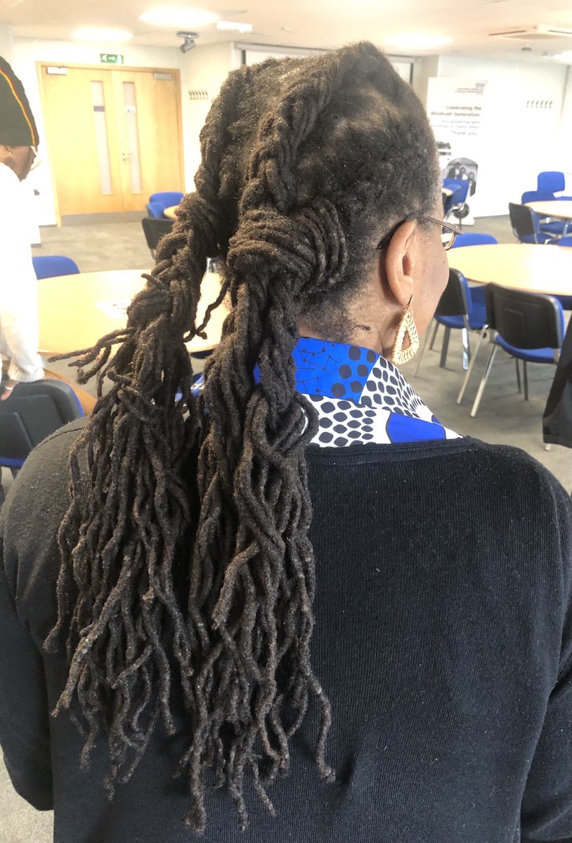 We loved @ESwlstg #IAmNotMyHair #BlackHistoryMonth event. Brilliant screening of DỌLÁPỌ̀ IS FINE by @kcilegal followed by sharing reflections on black hair, beards & products together with hairstyles demonstrations & styling of locs as modelled by @jewelmarkpress @SWLSTG