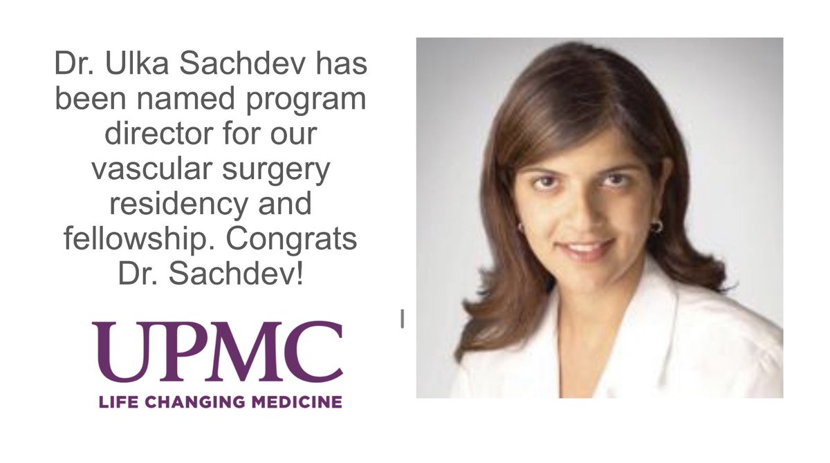 📣 Congratulations to @ulkasachdevost who is our new program director. We are so excited!