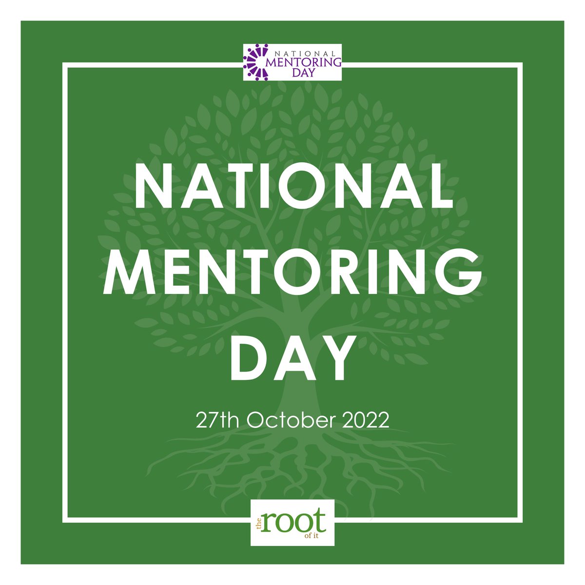 the_root_of_it's tweet photo. National Mentoring Day 2022

How are you celebrating?

#nationalmentoringday #nationalmentoringday2022 #mentor #mentee #mentorachievement #thementoringschool https://t.co/5zcnZfqogP