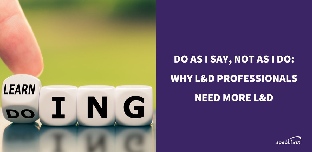 As the leaders and champions of workplace learning, it's concerning that L&amp;D professionals often get fewer development opportunities than their colleagues. Read our latest blog to understand why this is an issue and our solutions to the problem hubs.li/Q01qR70q0