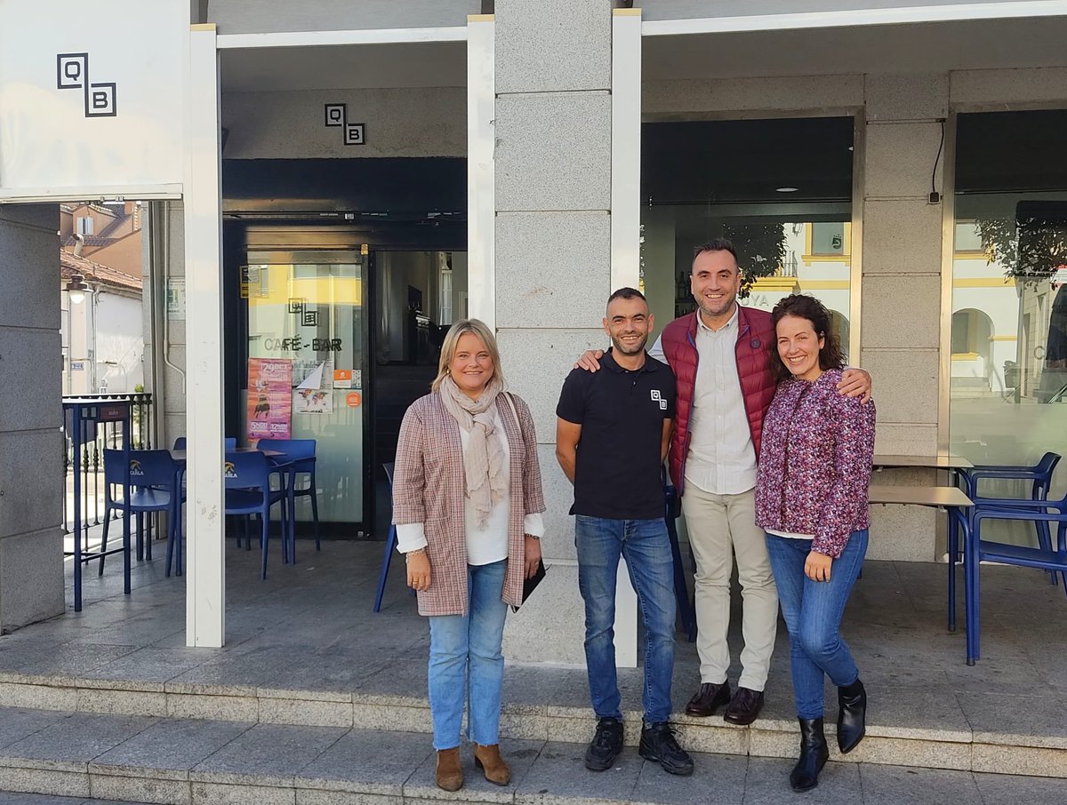 ¿Aún no conocéis el bar QB en la Plaza de la Constitución? ¡Pues os invito a hacerlo! Es un orgullo para nuestra ciudad ver el emprendimiento de jóvenes con ganas y proyectos de futuro. ¡Muchísima suerte en esta nueva etapa! ¡Tenéis todo nuestro apoyo!