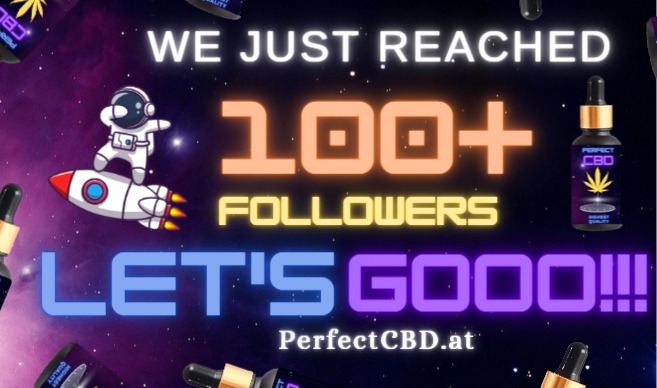 PerfectCBD_Shop's tweet photo. HELLLOOO!!!
A month ago we were ONLYYY 50, NOWW we are 100😱🤯 Our team THANKSSS everyone who stays with us and joins us🥹🙏 THANK YOUUU for believing in us and in our project😌✊We will succeed together.😎💪
LETSSS GOOOO...🚀
#CannabisCommunity #cbd #cbdoil #perfectcbd #cannabis https://t.co/kE5wPAPFG2