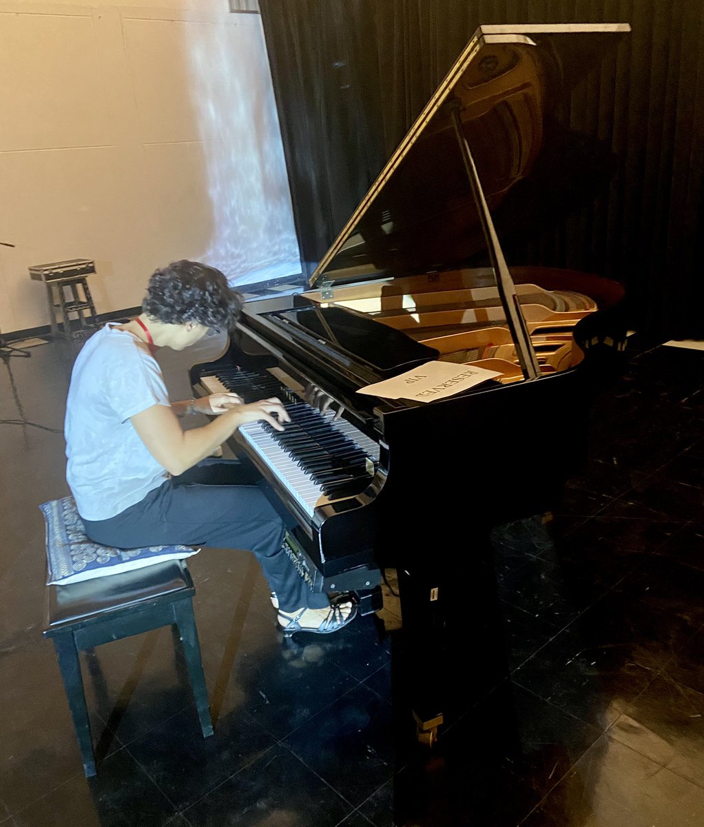 A huge thanks to resident pianist #MyriamAyari for a fantastic week of engagements with our students and wider community