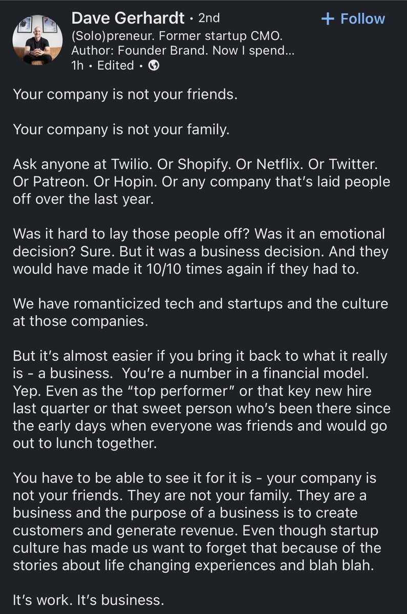 TheAnkurTyagi's tweet image. A Job is just a business transaction, nothing less, nothing more.
Job security is the biggest myth ever sold by anyone.
You can’t guarantee to receive a monthly income from a job. Assume your job will be gone in 5 years & start building multiple income streams.