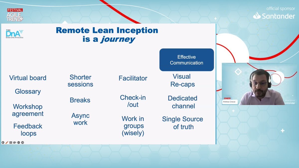 Seguimos con nuestra agenda repleta de expertos en agilidad.

¡Únete a nosotros!

#festivalagile #agiletrends #agile #agilemindset #agileleadership #agilidad #innovacion #transformacióndigital