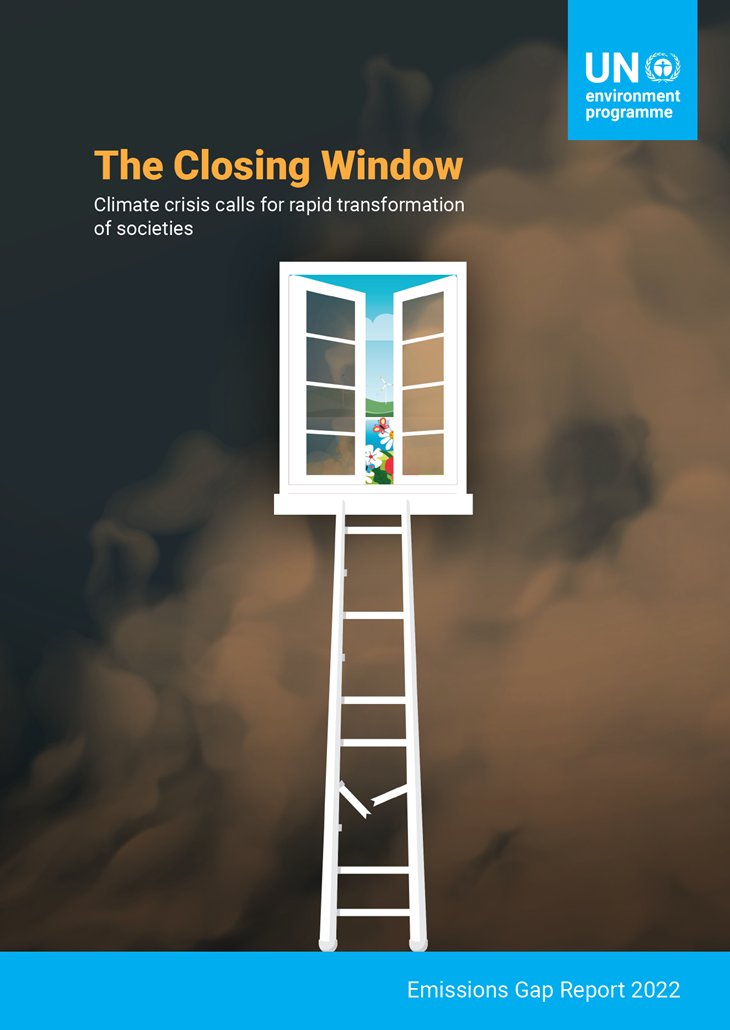 Where are global emissions heading and where should they be going to keep #globalwarming well below 2C and 1.5C?

Today, @UNEP released the 2022 #emissionsgap report.

A look at the key messages

but caution, not much good news ahead 🧵/1