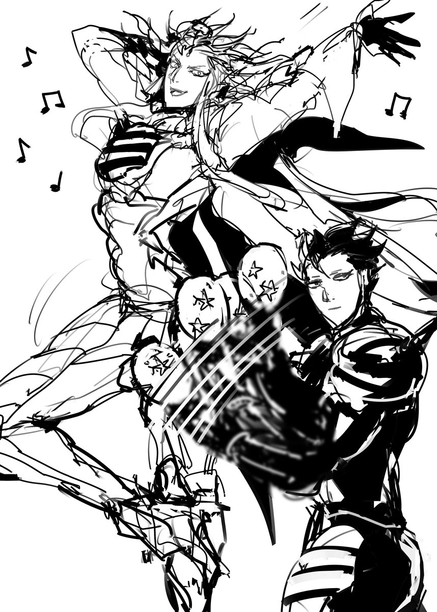 レオンハルトと皇帝が楽しそうな絵なら描いてた 