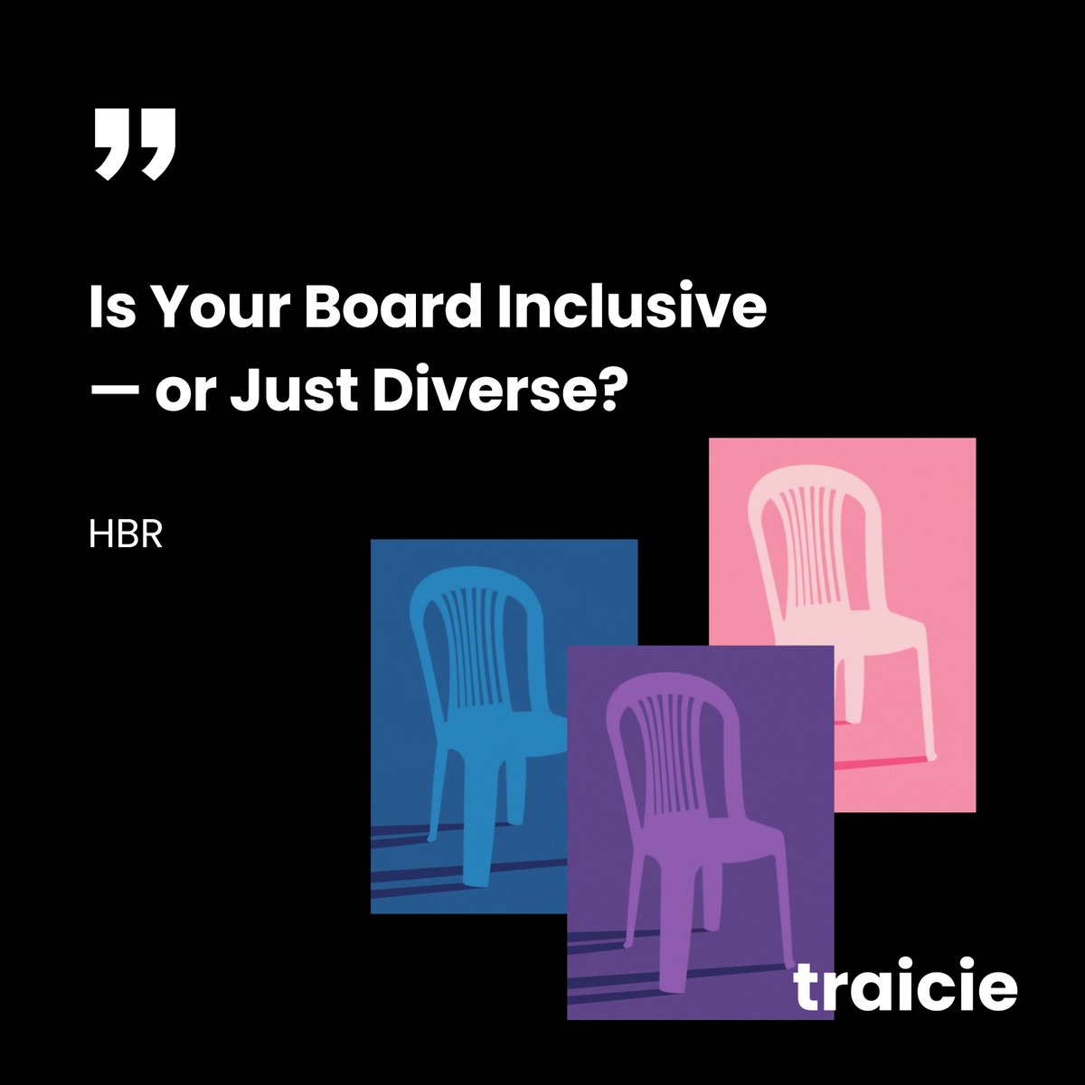 #QOTD

An inspiring quote from article by @DrRSPeterson and Heidi K. Gardner on <a href="/HarvardBiz/">Harvard Business Review</a>. 

Visit our website to learn more the DE&amp;I leaders 👇
traicie.com/hr-resource/

#DEI #inclusion #HR
