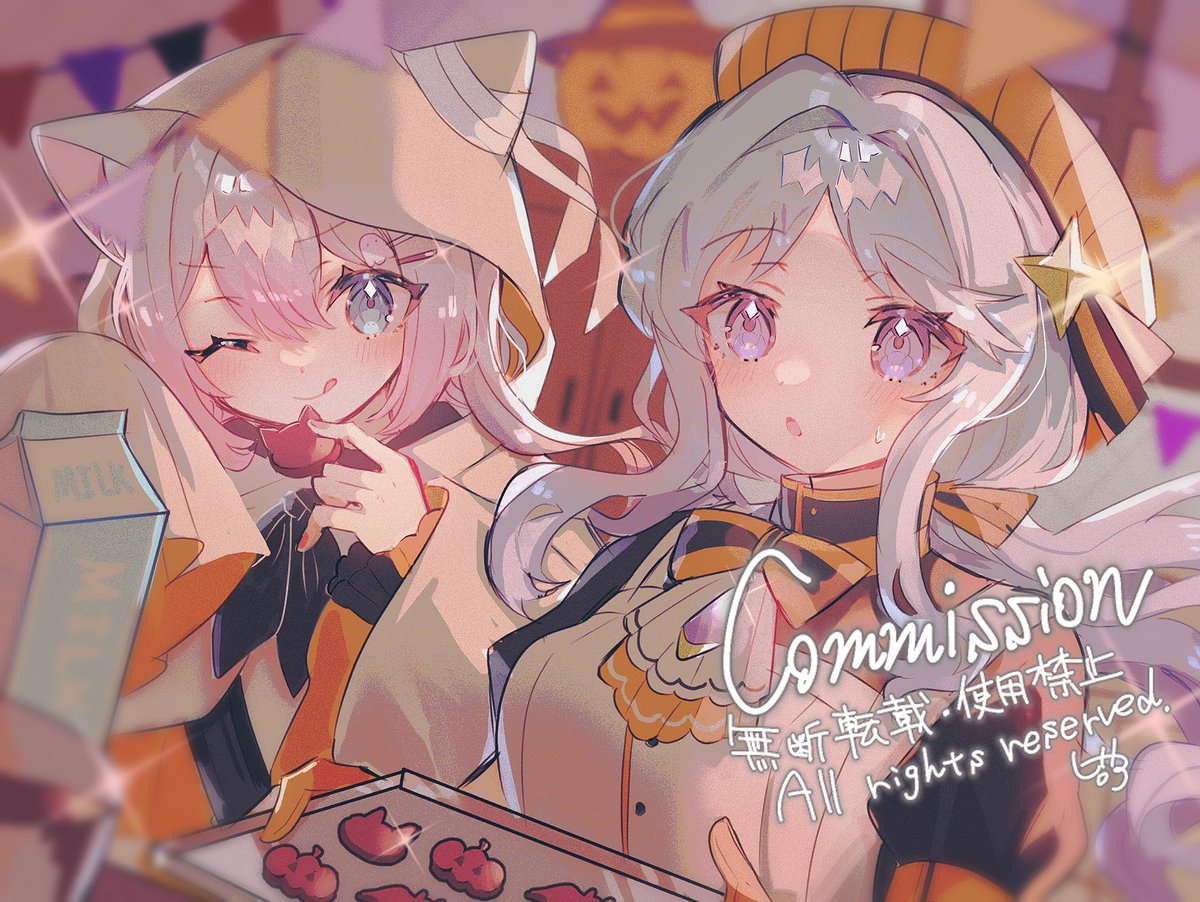 「リクエストありがとうございました!好きなように衣装も描かせて頂きました #Ske」|ビコのイラスト