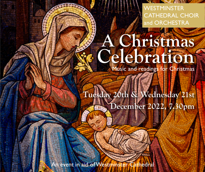 Tickets are selling fast for our ever-popular Christmas Celebration concerts with orchestra and celebrity readers. See you there! ticketmaster.co.uk/westminster-ca… westminstercathedral.org.uk/a-christmas-ce…