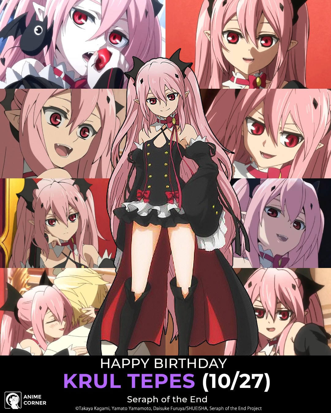 Seraph Of The End Krul Tepes GIF - Seraph Of The End Krul Tepes Anime -  Discover & Share GIFs