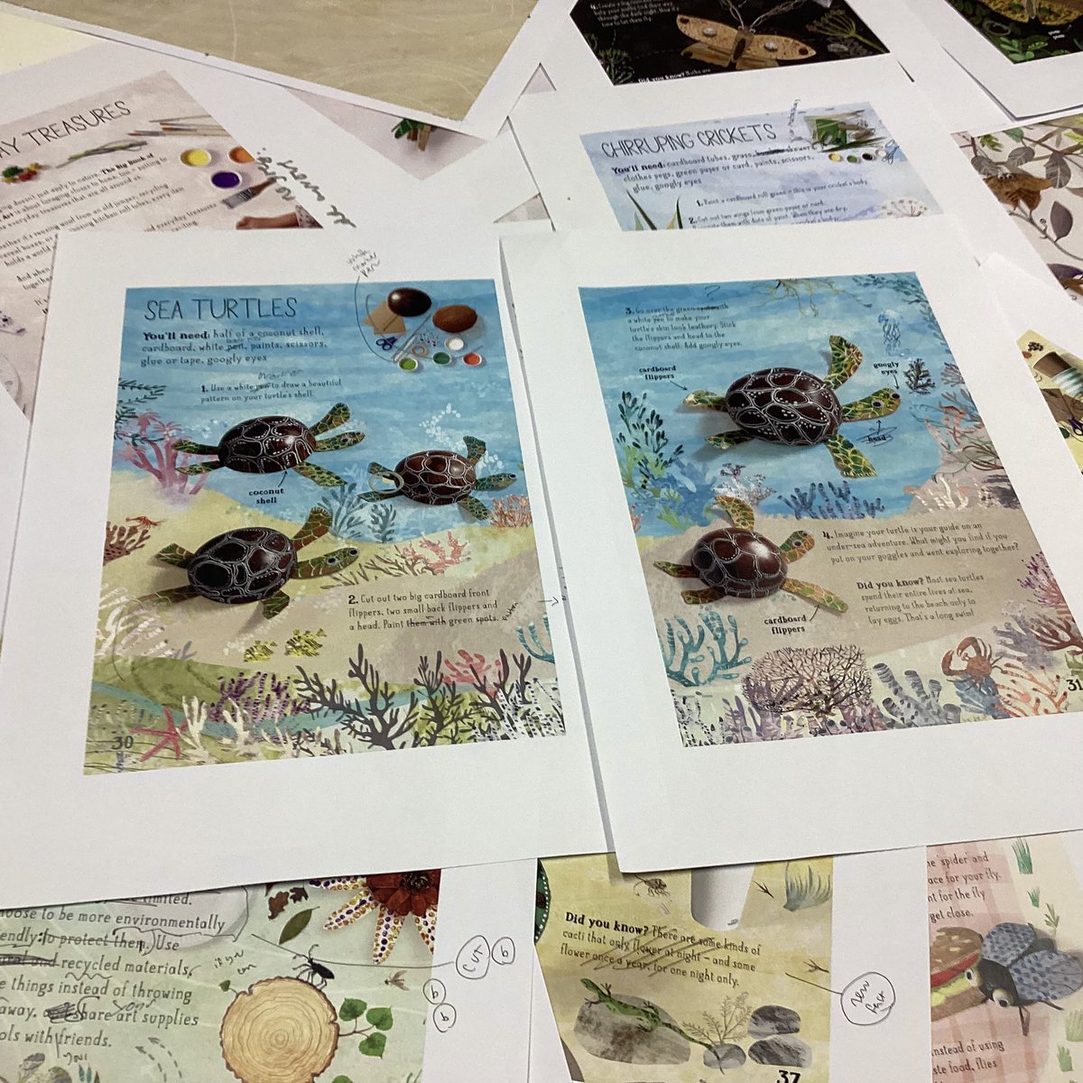 yuvalzommer's tweet image. Work in progress, new ‘Big Book’ coming along slowly but surely.

“Curiosity is the main energy...” 
― Robert Rauschenberg

#natureart #bigbookskidart #recyclecreate
#everychildisanartist