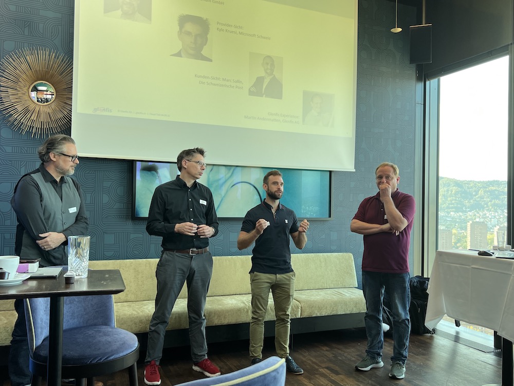 Am <a href="/Glenfis_AG/">Glenfis AG</a> #Cloud #Talk in Zürich haben ein# Experte, ein #Anwender, ein #Provider und ein #Agile-Coach über das Thema #DevOps referiert. Eine wichtige Erkenntnis des Anlasses: Eine DevOps-#Transformation ist vor allem ein #Change-Projekt. #scrum dlvr.it/SbnkNw