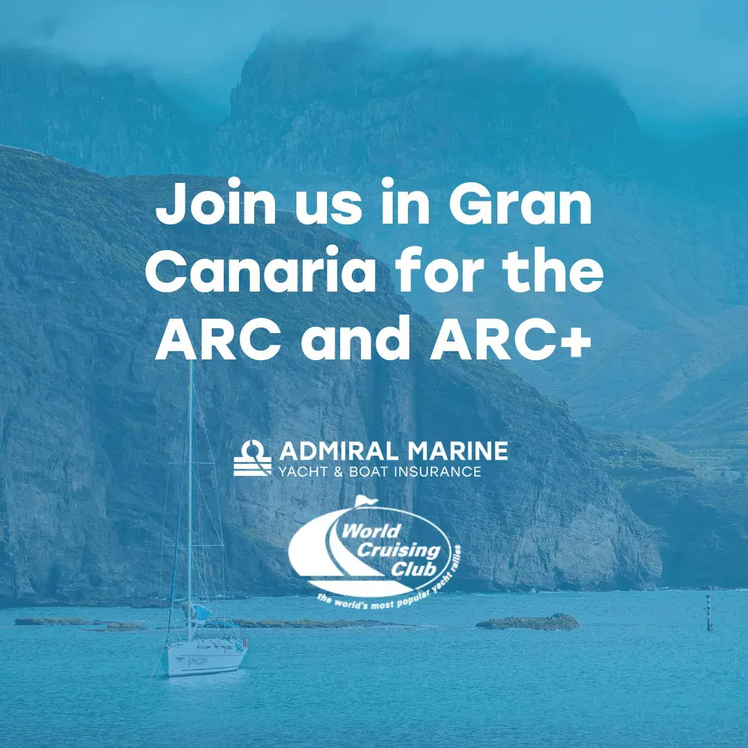 Did you know that we're a corporate sponsor of the <a href="/ARCrally/">World Cruising Club</a>?

Their ARC and ARC Plus rallies take place soon, starting from Gran Canaria, and we'll be there to help support our clients and be on hand to answer any insurance queries. Learn more 👉 worldcruising.com/arc_plus/event…