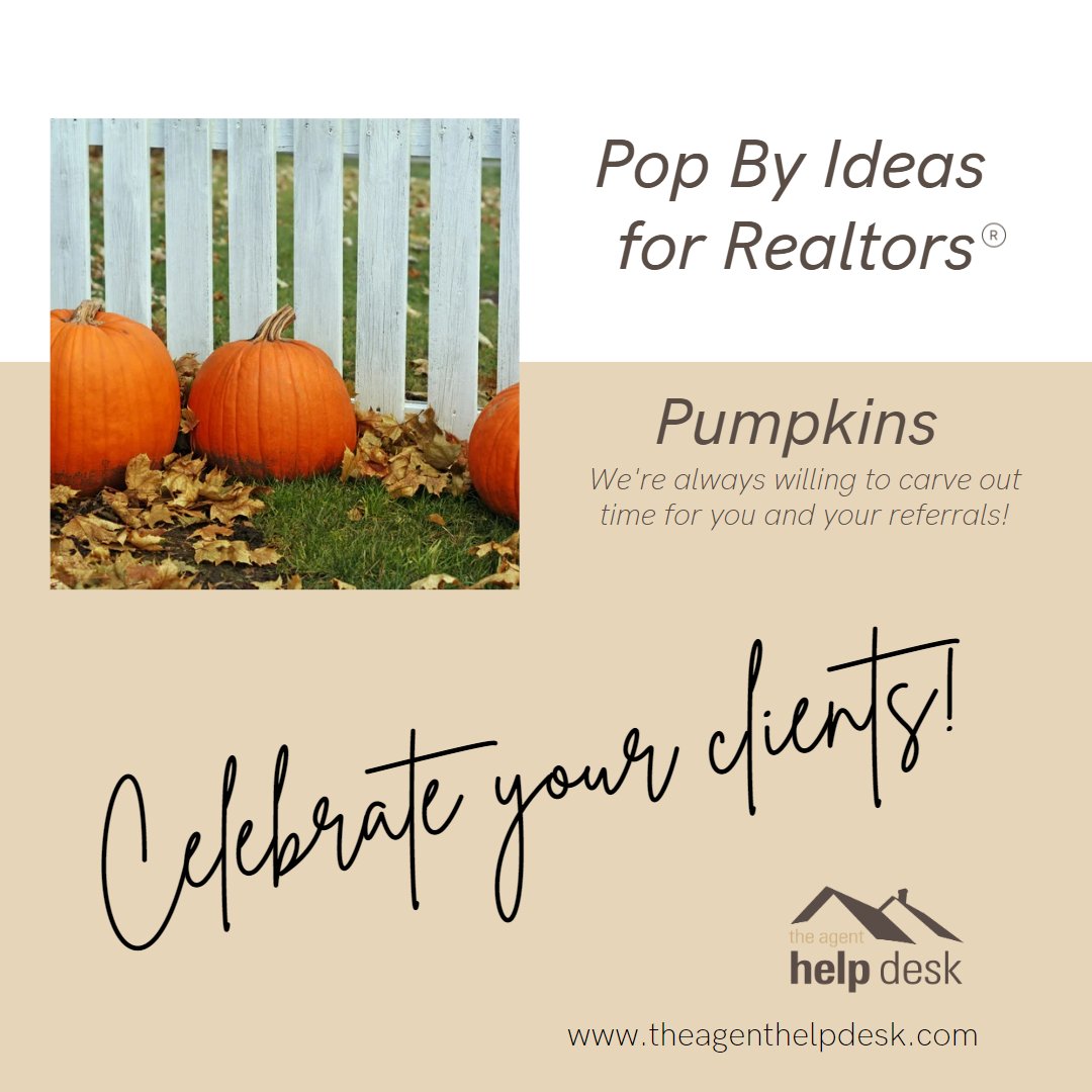 HiAgentHelpDesk's tweet image. Looking for a great Pop-By to celebrate your clients? We can brainstorm an amazing, top-of-mind idea for you!
.
.
.
.
.
#TheAgentHelpDesk #TransactionCoordinators #ContractToClose #ListingCoordinators #ListingMarketing #RealtorMarketing #AgentMarketing #AdminHelp #VirtualAssi ...
