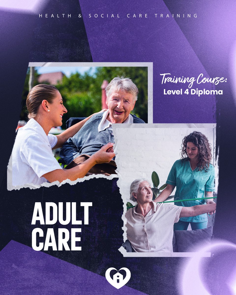 peaktrainingser's tweet photo. Level 4 Diploma in Adult Care!

SIGNUP TO THIS COURSE TODAY!
https://t.co/h6qps3I6md

#exceptionalcare #nursingcareservices #elderlycare #homecaresupport #companionshipcare https://t.co/bYyEzGaKGX