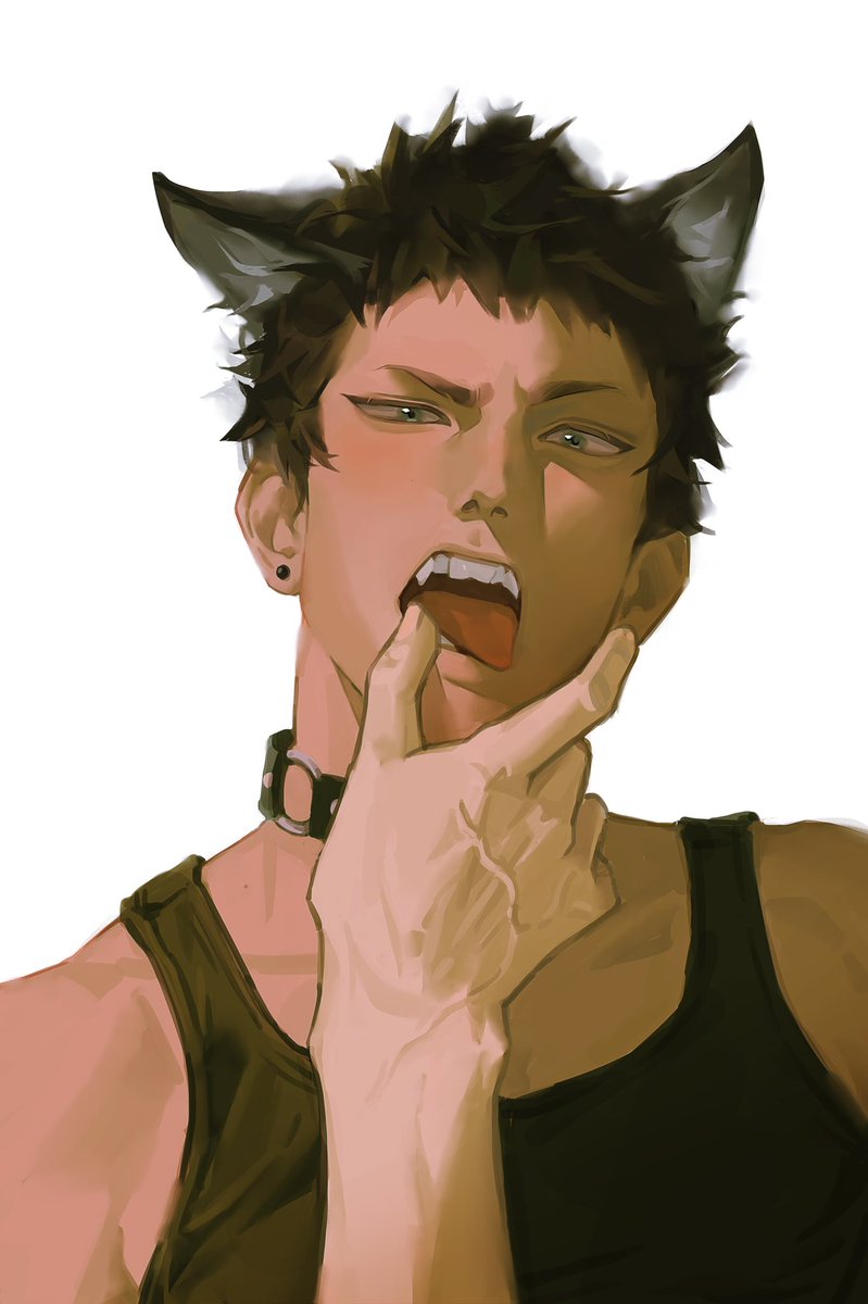 #及岩 #oiiwa #ハイキュー
猫瘾犯了