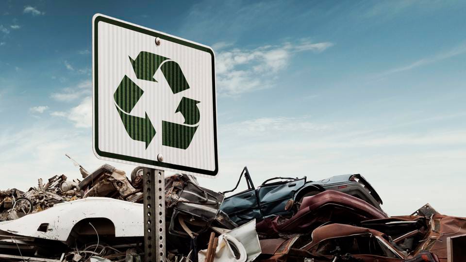 raceme_nft's tweet image. #Metaracers, did you know❓
Surprisingly, 80% of an average car is recyclable. In the U.S. alone, 12 million vehicles are recycled every year ♻️🗑️👍 
#funfacts #nftgaming #carlovers #cryptoworld
