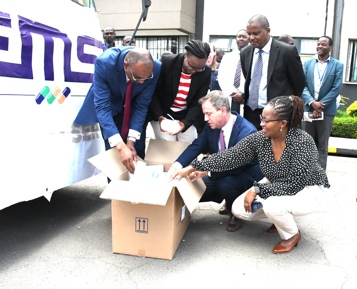 The Health Sector Drought Response efforts have been boosted with a donation of Interagency Emergency Health Kits by @WHOKenya.The kits will be distributed to nine most affected counties to help address health issues associated with the drought.