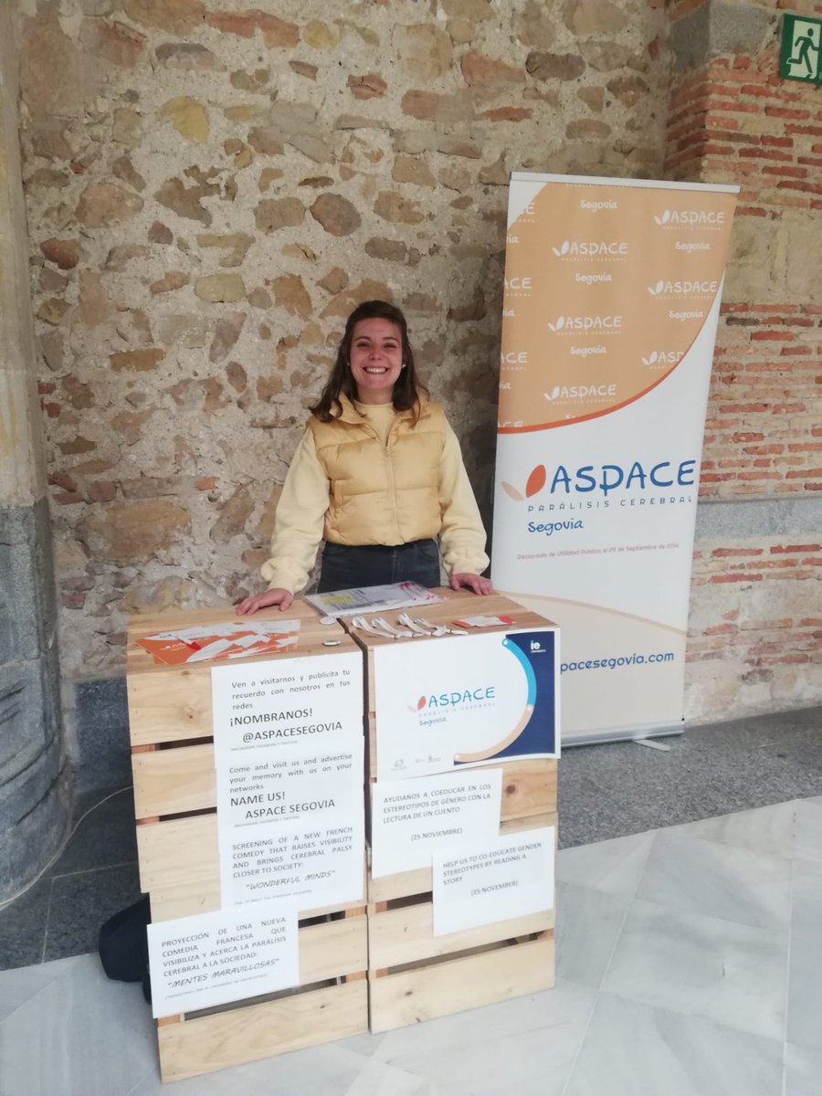AspaceSegovia's tweet photo. ¿Dónde están hoy Marta y Raquel, nuestras super trabajadoras sociales?
Trabajando duro, como siempre... ¡pero hoy en un entorno diferente! Están en la Feria de entidades y voluntariado de la IE dando a conocer la enorme labor de Aspace

#voluntariado #CompromisoSocial https://t.co/1snvGHg9PW