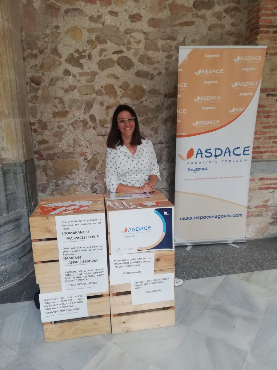 AspaceSegovia's tweet photo. ¿Dónde están hoy Marta y Raquel, nuestras super trabajadoras sociales?
Trabajando duro, como siempre... ¡pero hoy en un entorno diferente! Están en la Feria de entidades y voluntariado de la IE dando a conocer la enorme labor de Aspace

#voluntariado #CompromisoSocial https://t.co/1snvGHg9PW