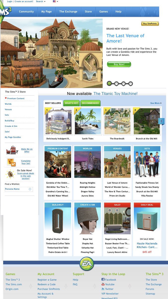 Crosimmer's tweet image. Kanye West has been permanently banned from The Sims 3 Store.