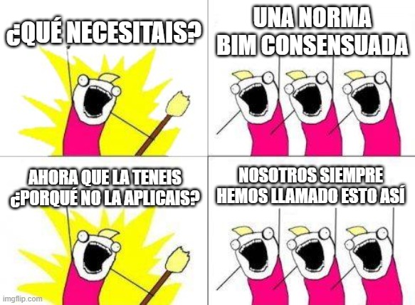 bim_fl's tweet photo. Aunque de forma progresiva, cada vez son más las empresas del sector #AECO que se interesan por la adopción y certificación de la #iso19650, en algunas ocasiones todavía me encuentro con la frase "es que nosotros lo llamamos así". Aprovechemos la gran serie normativa que tenemos. https://t.co/pWkrLQ8YQD