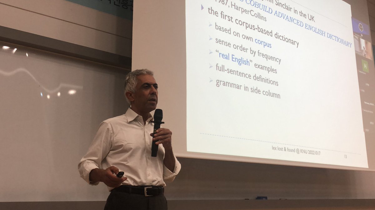 LexicalaAPI's tweet photo. Last week, Ilan Kernerman, Lexicala CEO, gave a talk at Kyungpook National University, Korea, on ‘Lexicography lost and found: From dictionaries to NLP and AI’. Visit at: https://t.co/7lMgu7zzwX #Lexicala #multilingual #parallelcorpora #linguistic #domain #classification https://t.co/vuIhKsUSET
